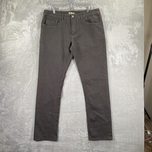 Bulletprufe Jeans Mens 36x33 Classic Straight Fit Gray Denim Outdoor Workwear